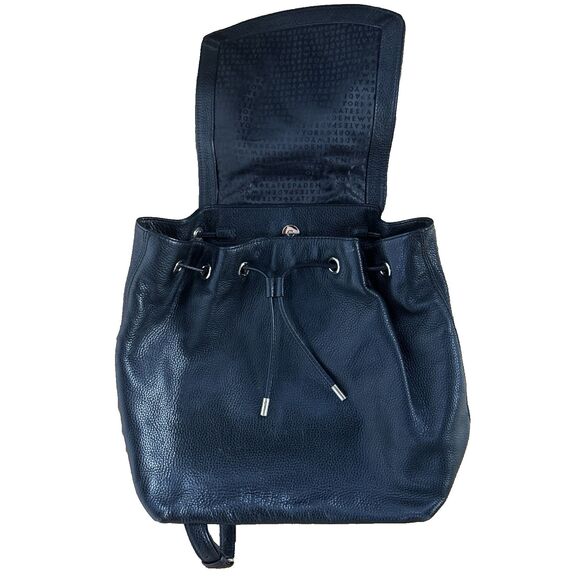 Kate Spade Backpack Purse Mulberry Street Small Breezy Black Pebbled Leather - Picture 2 of 9